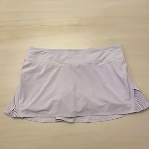 LULULEMON Play off the Pleats skirt- 14 Rhino Gray